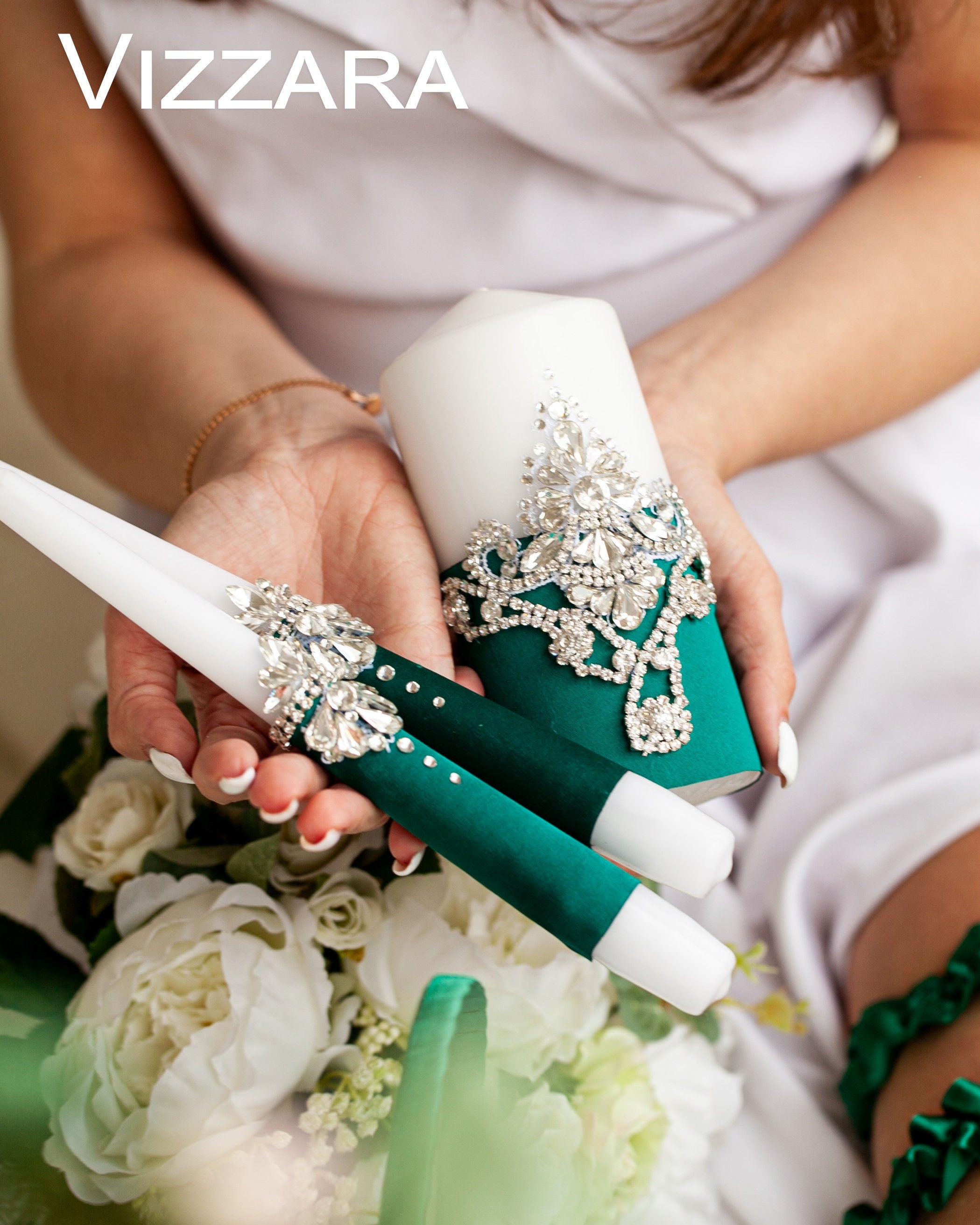 Flower Girl Basket White and Emerald Green Wedding, Emerald Green Basket,  Wedding Basket White and Green Wedding, Flower Basket Emerald -  Canada