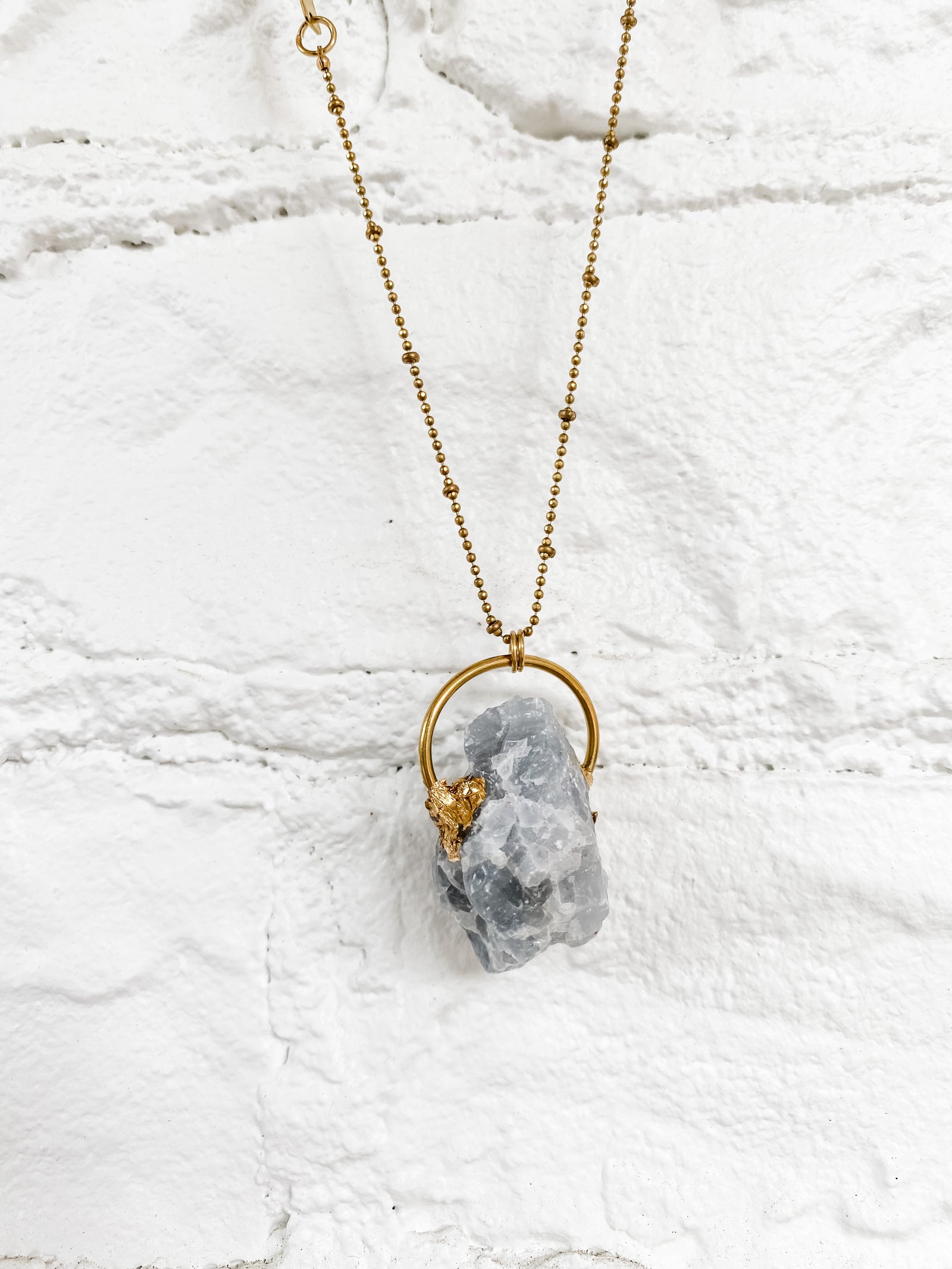 Quartz Crystal Necklace - Living Fresh Home Goods + Flower Shop