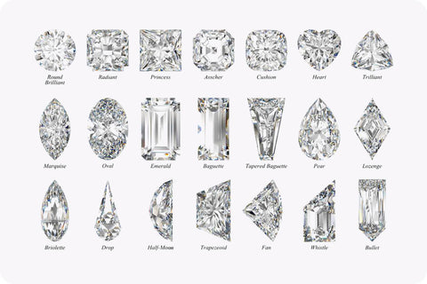 diamond cuts and shapes
