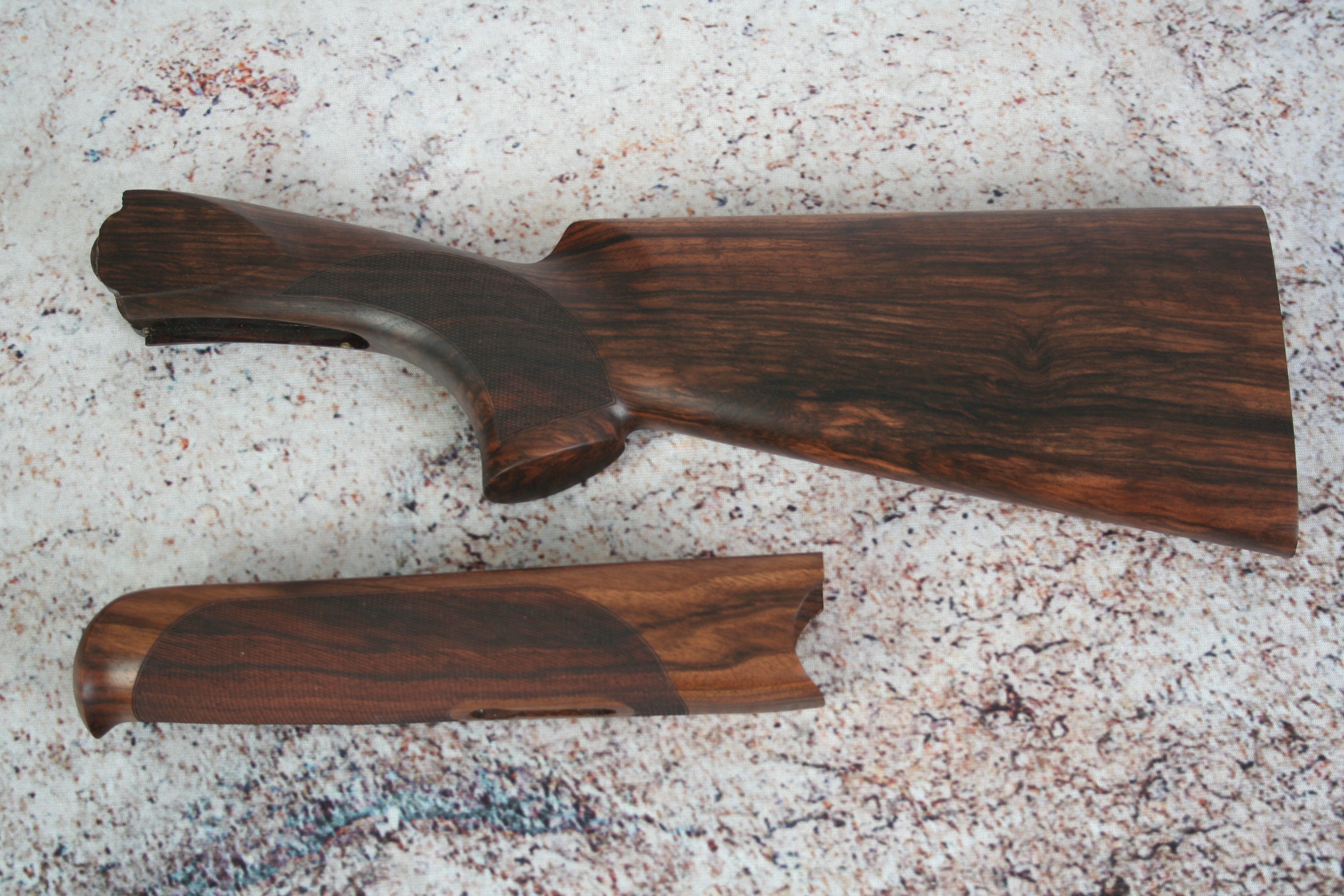 Beretta DT-11 12ga 1 1/2" x 2 3/8" Left Hand Sporting Wood ...