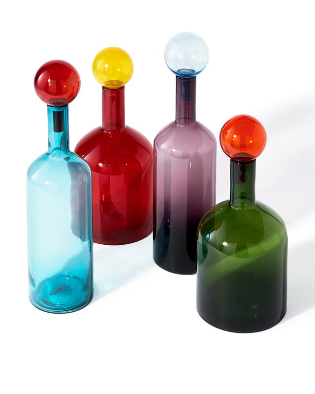 hoffelijkheid Bacteriën zelfstandig naamwoord Set gekleurde flessen color – Geroom Interieur
