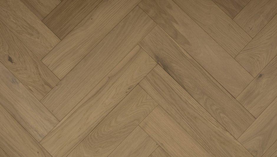  Nordic Sand - GRANDEUR Herringbone Collection Engineered Hardwood 3/4" 