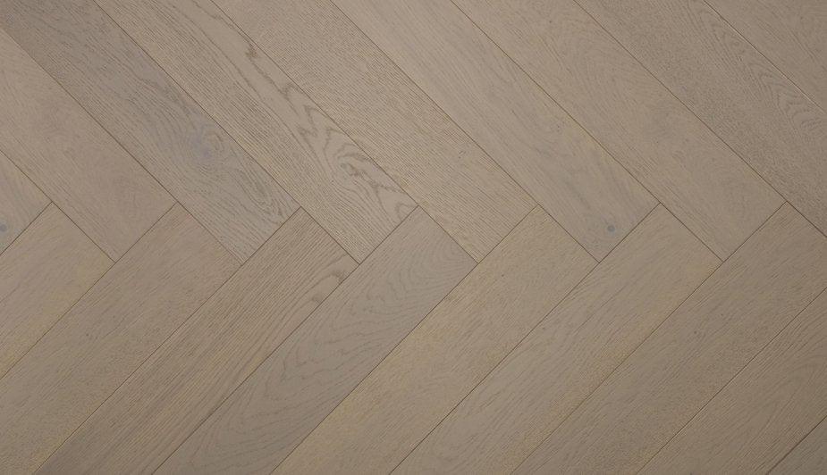  Tundra - GRANDEUR Herringbone Collection Engineered Hardwood 3/4" 