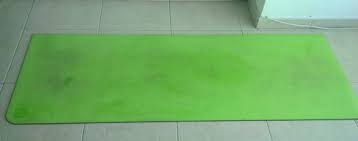 stained yoga mat