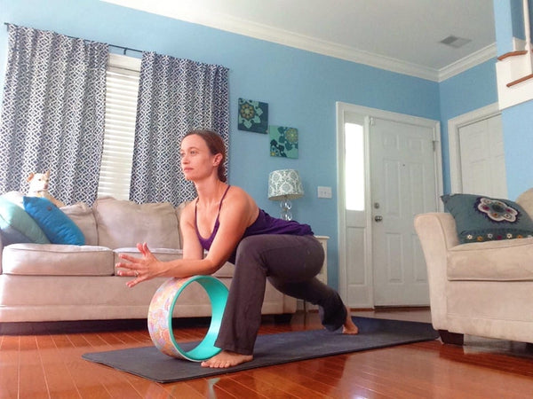 how to use a yoga wheel