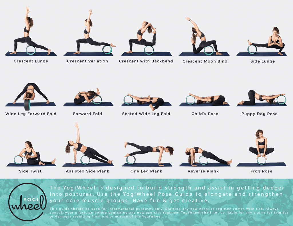 How to Use a Yoga Wheel: The Ultimate Guide (23 Postures & Exercises)