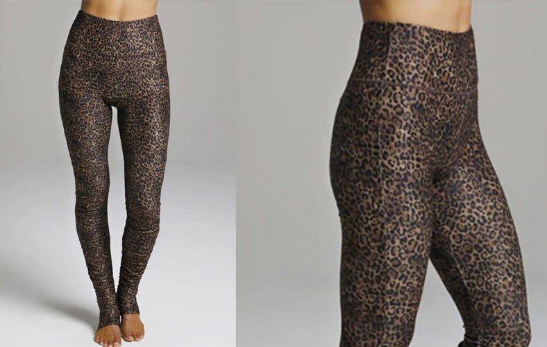 kiragrace leopard high rise tummy control legging