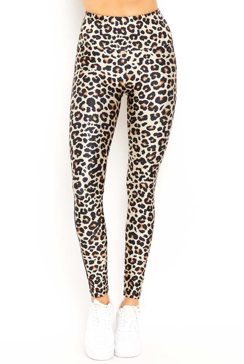 Goldsheep Classic Leopard Legging - Evolve Fit Wear