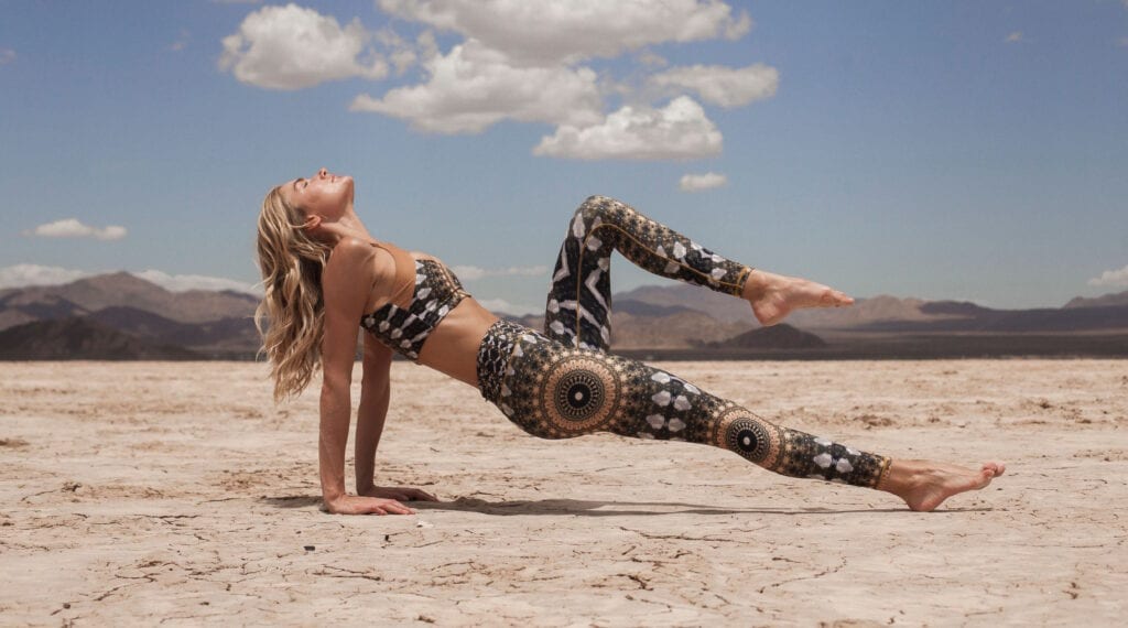 Recycled Yoga Legging Colorado Threads Yoga Legging Great Sand