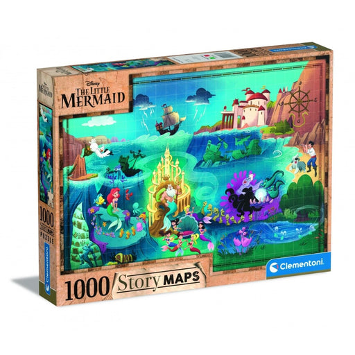 Clementoni Alice In Wonderland Story Maps 1000 Piece Puzzle – The Puzzle  Collections