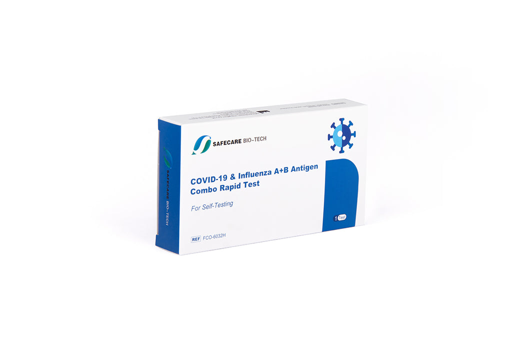 CorDx Combo +Influenza +Covid-19 Antigen Selbsttest für zuhause