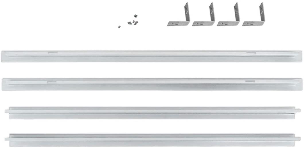 2x4 Flat Panel Led Surface Mounting Frame Kit Low Profile — Led Warehouse