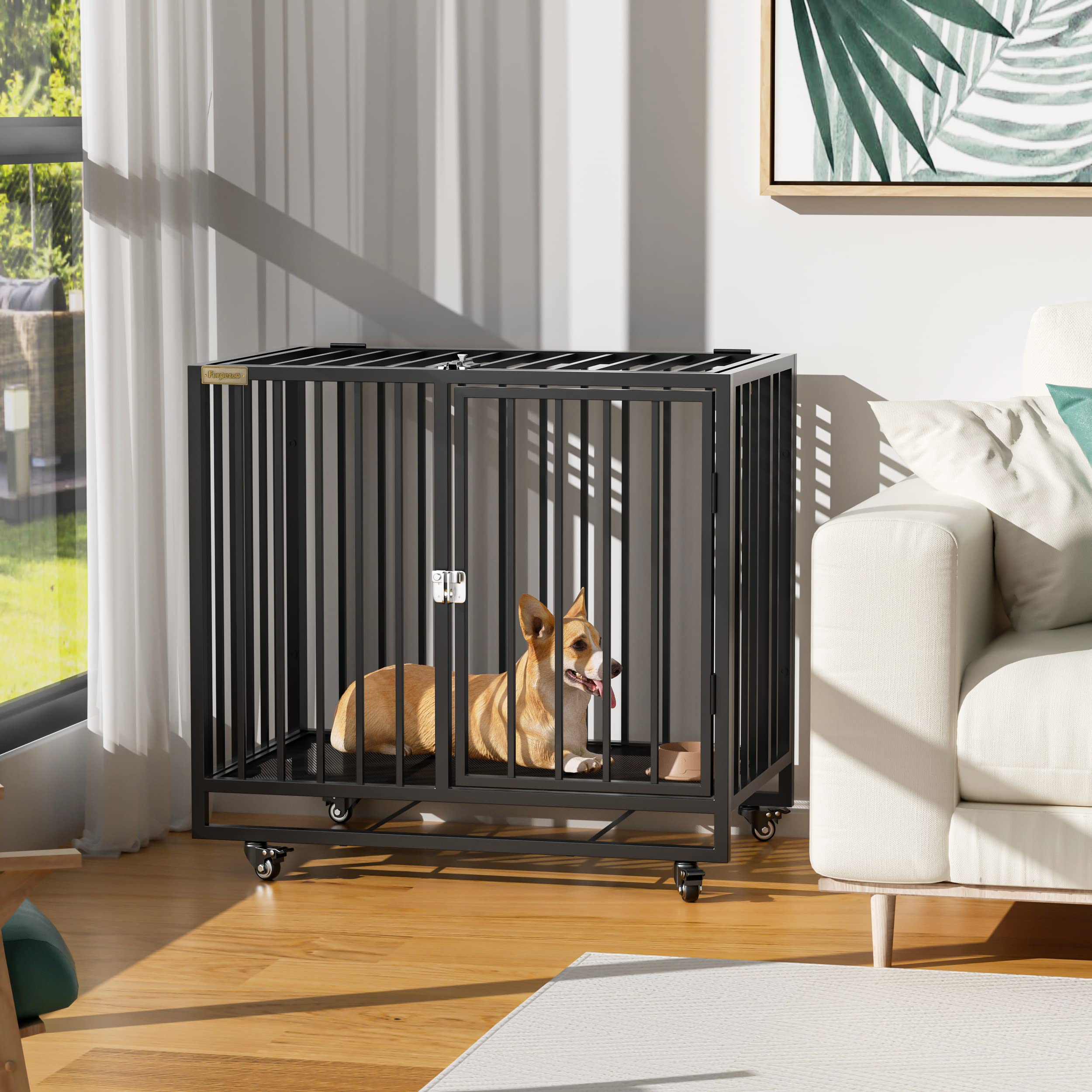 Heavy Duty Indestructible Dog Crate Furpezoo