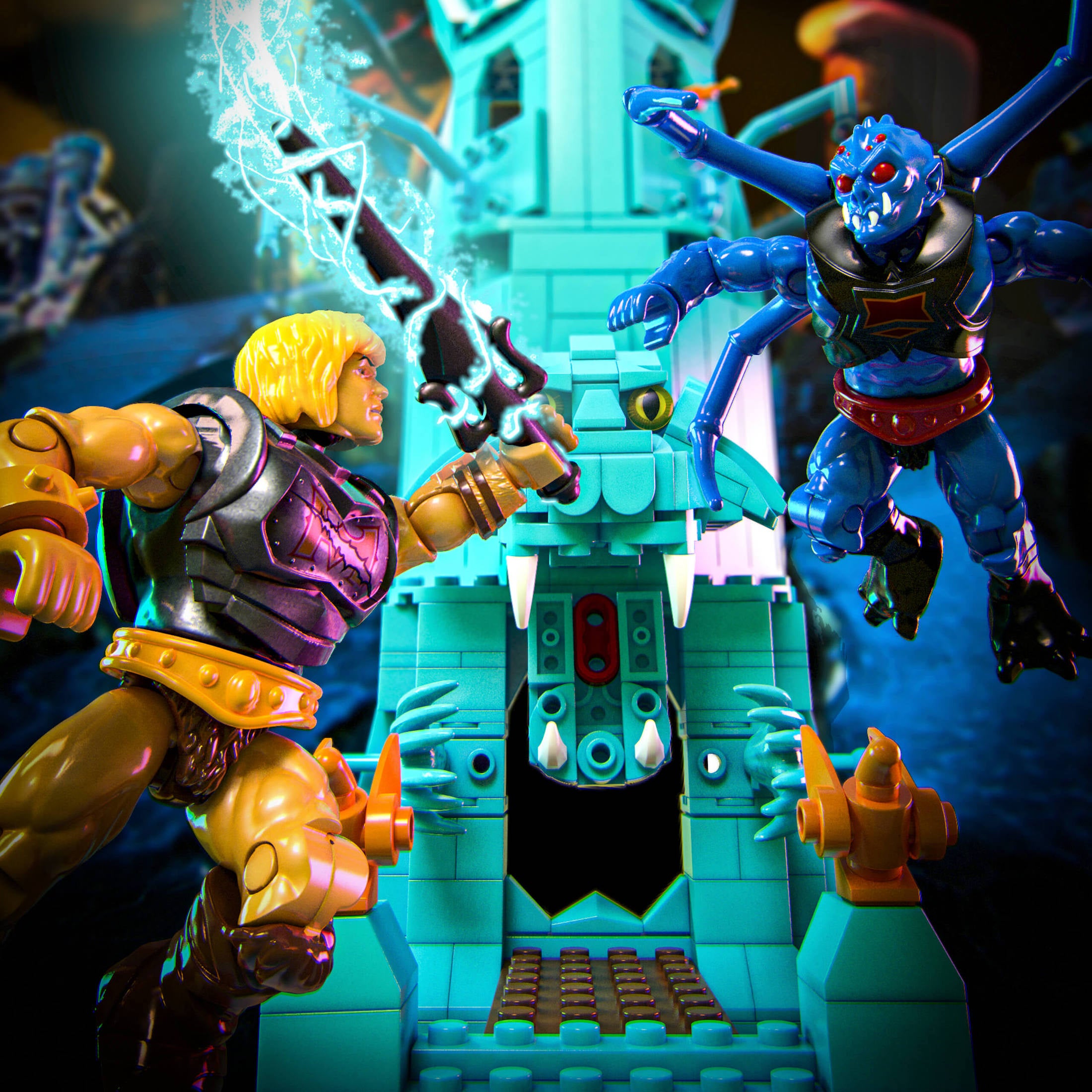 Hej hej Planet implicitte MEGA Masters of the Universe Eternia Battleground Building Set – Mattel  Creations