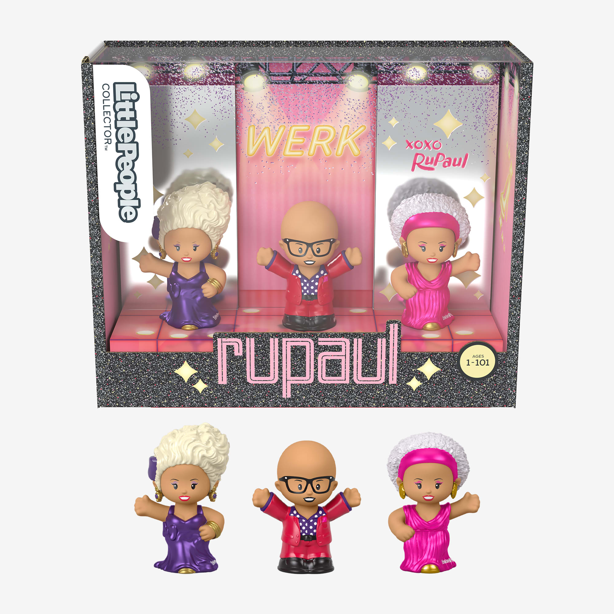 Little People Collector Rupaul Special Edition Figure Set