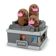 Pokémon Mini Motion Dugtrio Building Set by MEGA