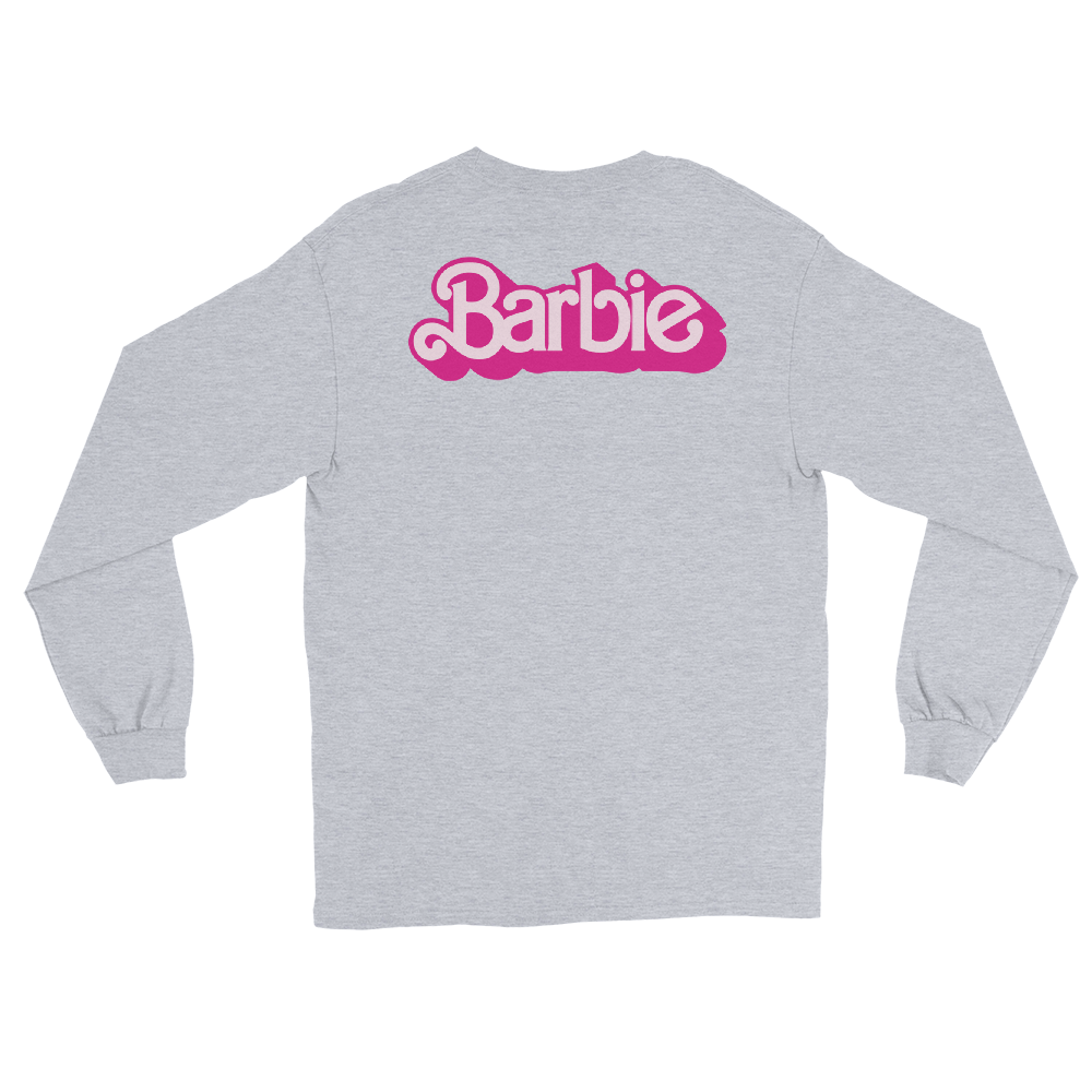 Barbie The Movie Logo Long Sleeve Shirt Mattel Creations