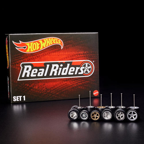 Norma Días laborables Monarca RLC Exclusive Real Riders Wheels Pack Set 1 - American – Mattel Creations