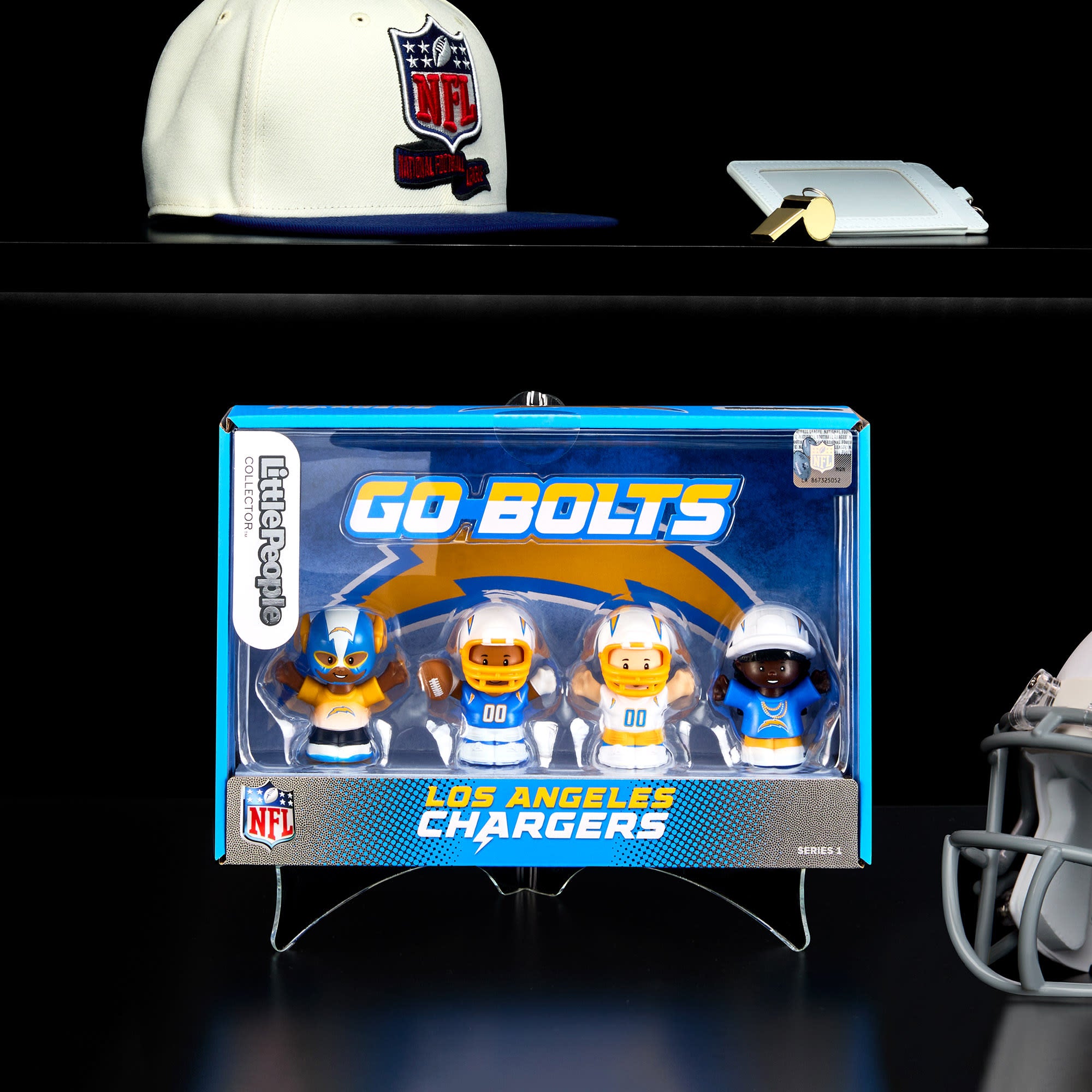 Little People Collector x NFL Los Angeles Chargers Set