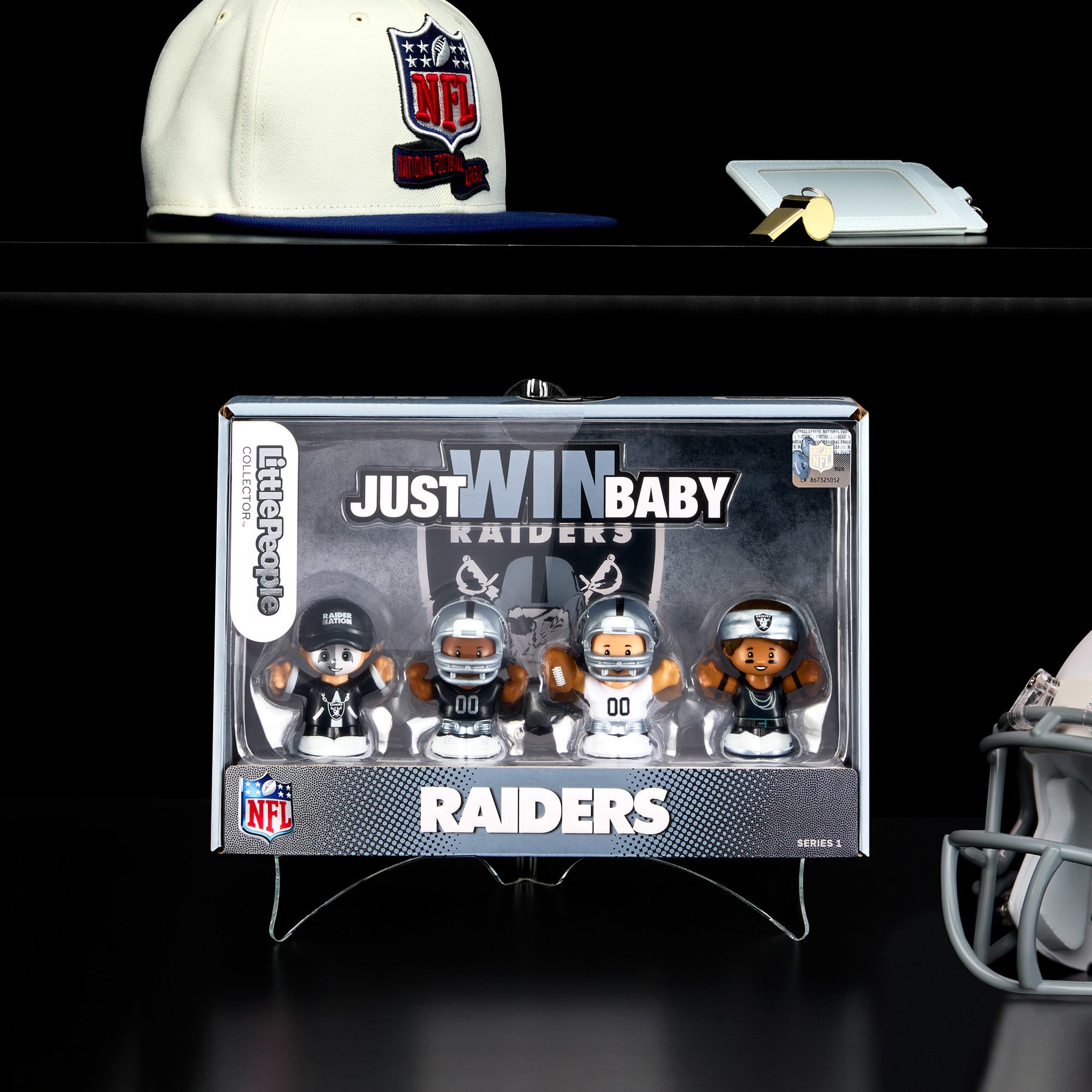 Little People Collector x NFL Las Vegas Raiders Set