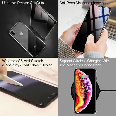 Privacy Magnetic Case for iPhone