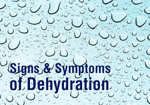 Signs And Symptoms Of Dehydration