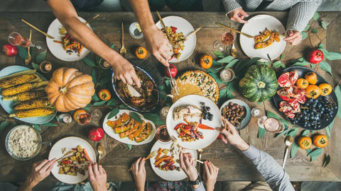 table of food