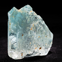 topaz, light blue topaz in its raw form, November birthstone