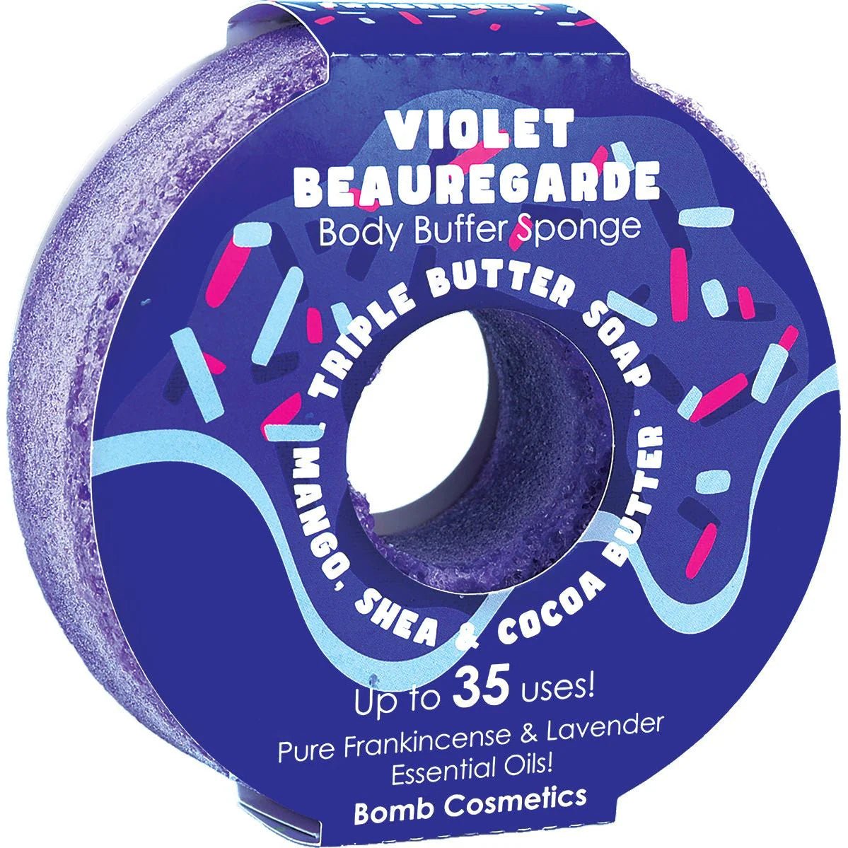  Body Buffer Soap Sponge - Violet Beauregarde