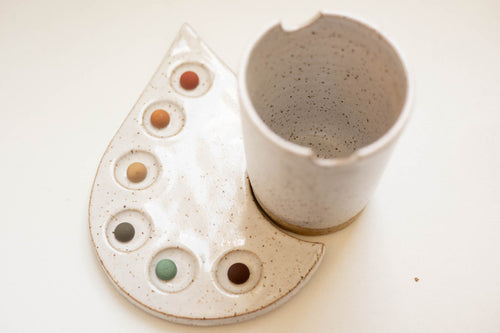 Ceramic Pottery Paint Palette – The Net Loft Traditional Handcrafts