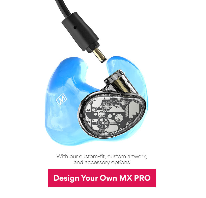 Design your own MX PRO from the ground up with our dynamic customizer interface