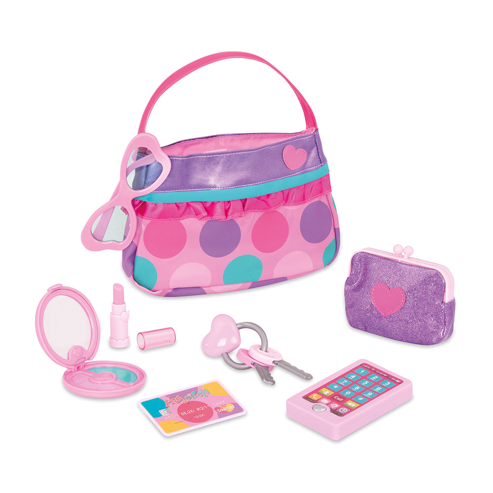 Kidoozie Glamour Girls Styling Set - Pretend Play Hair and Cosmetics Set  for children ages 3 and above 