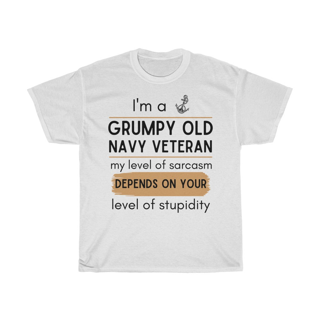 grumpy old navy veteran shirt