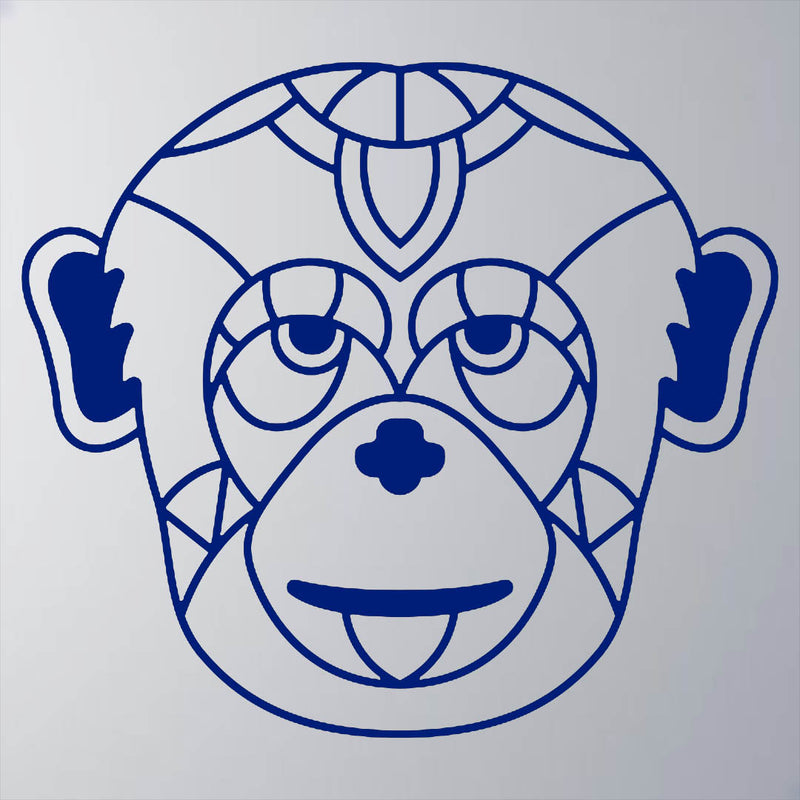 Adesivo - Macaco Ape Monkey Mandala