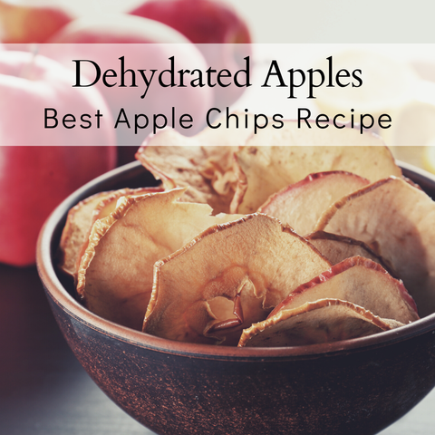 Dehydrated Apples Finished Recipe