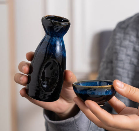 Ceramic Japanese Sake Set