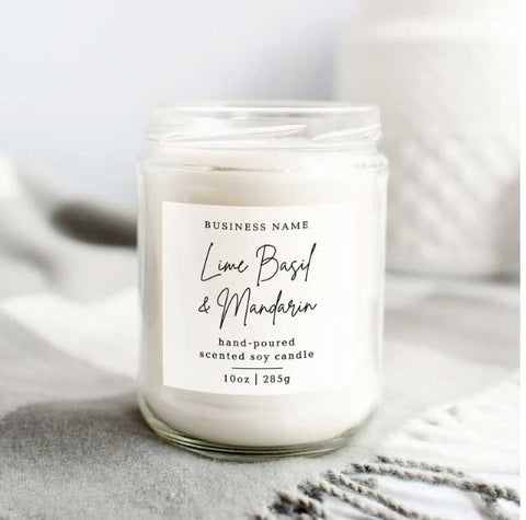 Candle Labelling