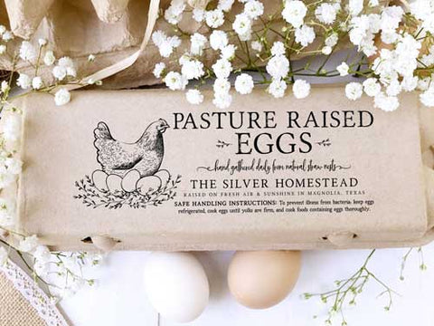 Egg carton stamp