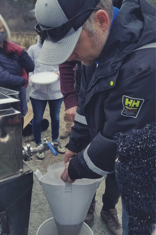 Filtering Maple Syrup