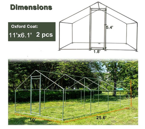 Chicken Run Dimensions