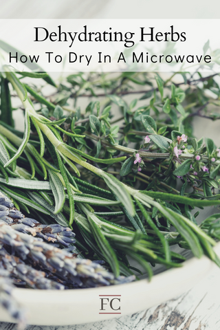 Dried Herbs In The Microwave