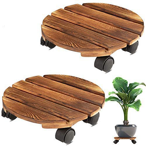 Pot Stands With Wheels For Decks