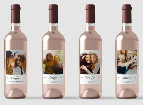 Printed Wine Labels with Photos