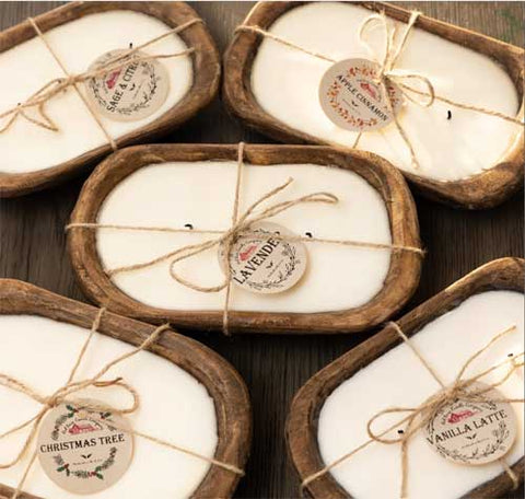 Wood Bowls For Candles