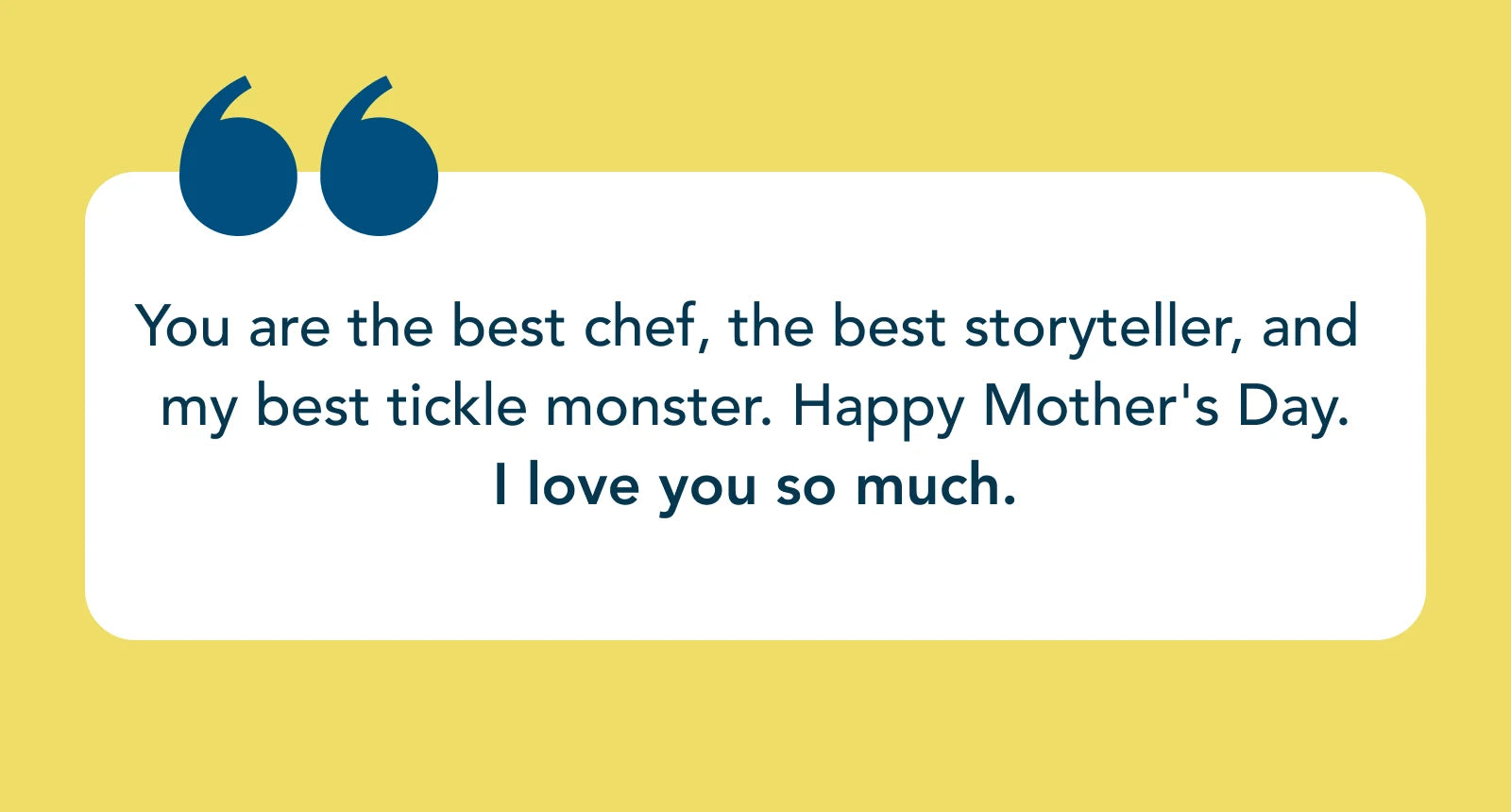 Happy Mother's Day