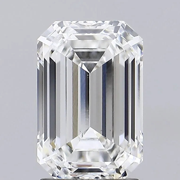 2.10ct Emerald Lab Grown Diamond (Colour F, Clarity VS1, IGI Certified)