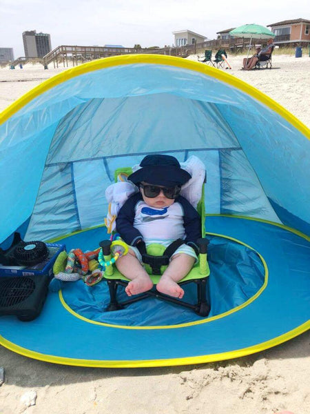 Bezwaar draad gips Baby Beach Tent – Bubbabearshop