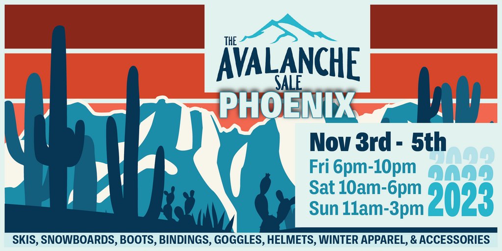 The Avalanche Sale Phoenix November 3 - November 5