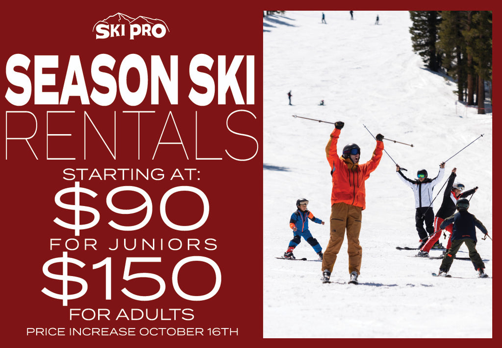 Ski Pro Season Ski Rentals