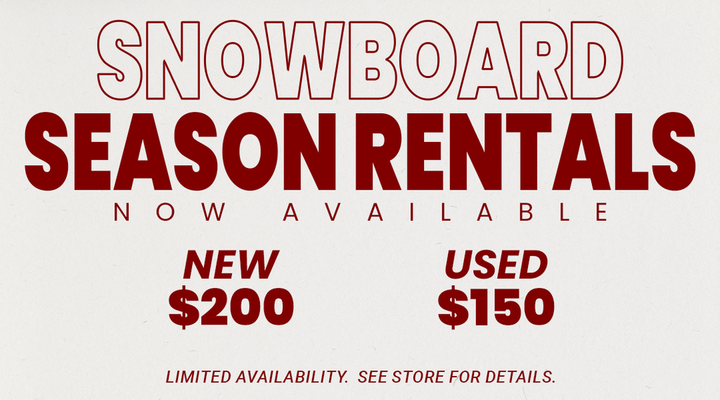 Season Snowboard Rentals
